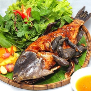 CÁ BÒ GIÁP NƯỚNG